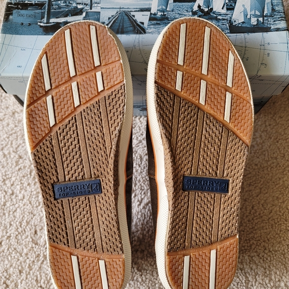 SPERRY TOP SIDER BOYS BROWN - Picture 7 of 9
